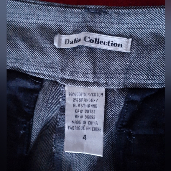 Grey wide-leg professional slacks, 4 - Picture 3 of 16